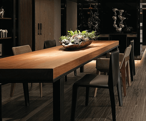 Rectangular Large Wooden Table