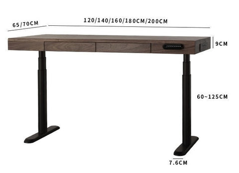 Biorg Working Desk Dimensions