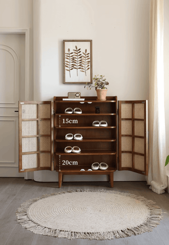 Corner Shoe Storage Cabinet