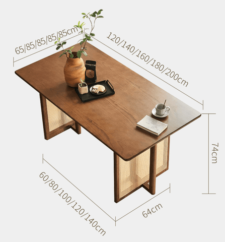 Oskar Walnut Dining Table