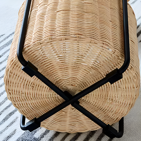 Rattan coffee table