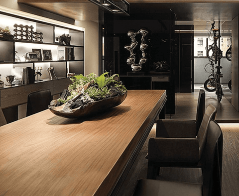 Rectangular Large Wooden Table