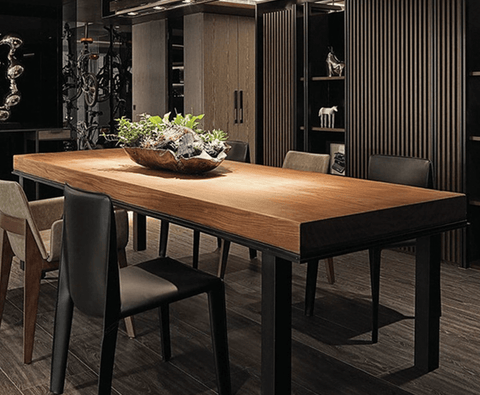 Rectangular Large Wooden Table