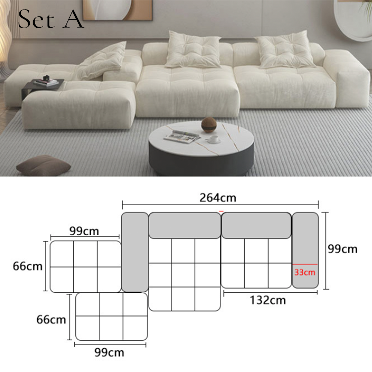 Nohr Modular Sofa - Arctic Lounge