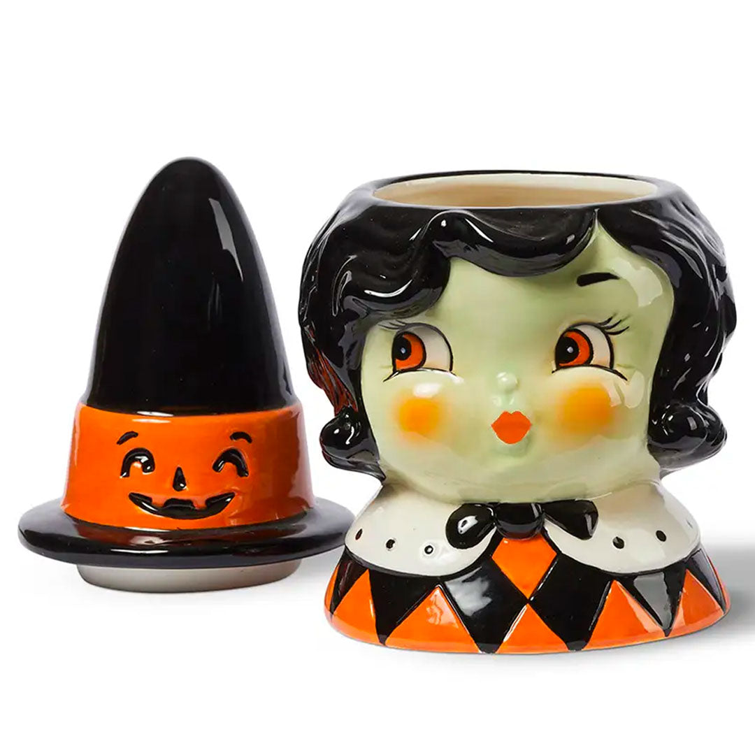 Johanna Parker Carnival Cottage Witch Canister - Thumbnail 5