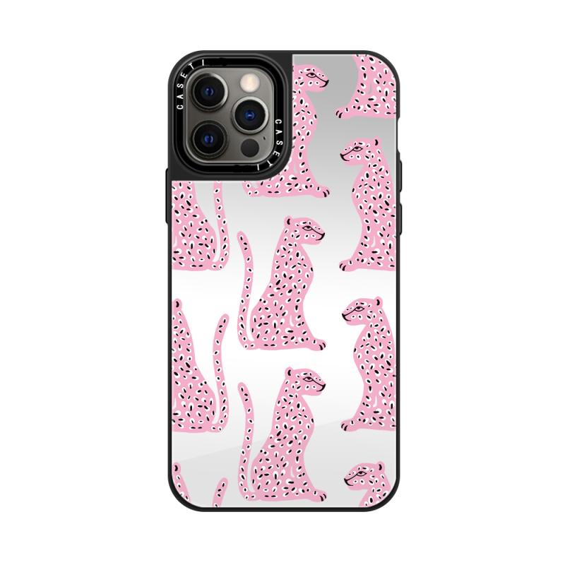 Pink Leopard Phone Case Cheetah Print Design for iPhone/Samsung Pink Leopard Phone Case Cheetah Print Design for iPhone/Samsung