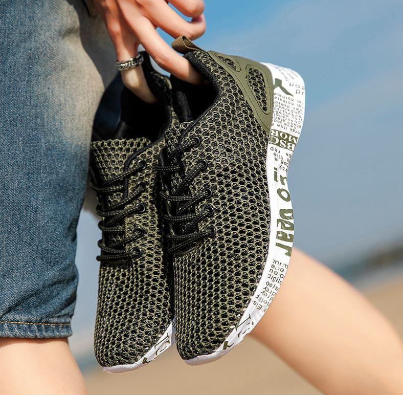 Chaussures d'eau Airflow vert de chez Aquashoes