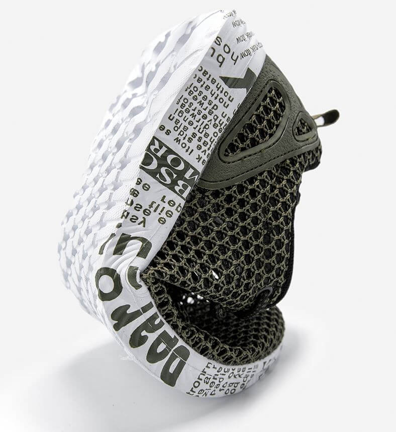Chaussures d'eau Airflow vert de chez Aquashoes