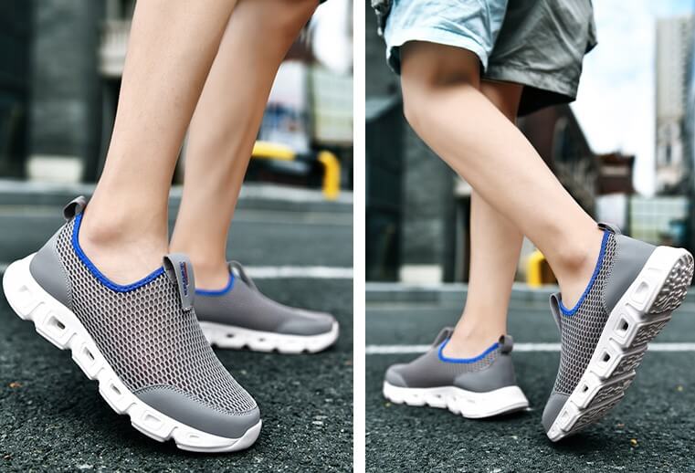 Chaussures d'eau Airflow Gris bleu voor homme Aquashoes