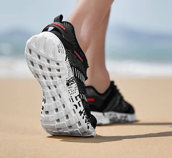 Chaussures d'eau Airflow Fashion Noir de chez Aquashoes
