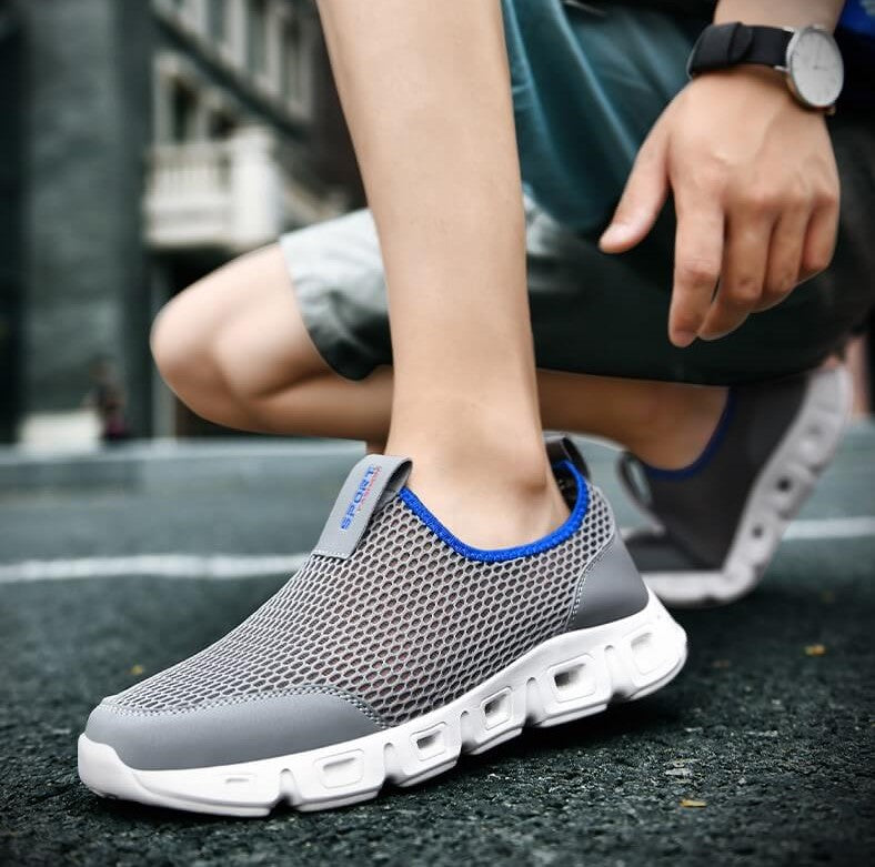 Chaussures d'eau Airflow Gris bleu voor homme Aquashoes