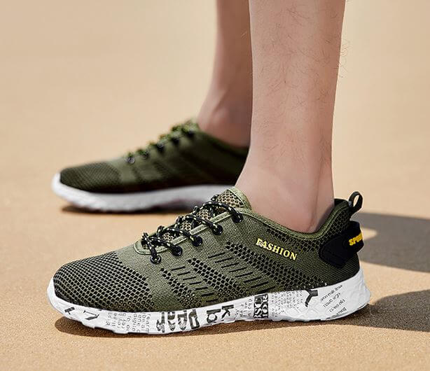 Chaussures d'eau Airflow Fashion vert de chez Aquashoes