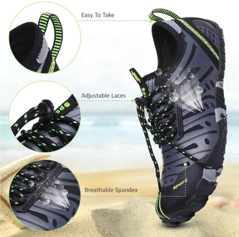 Scarpe da ginnastica della collezione Aquashoes Raid portée par un homme