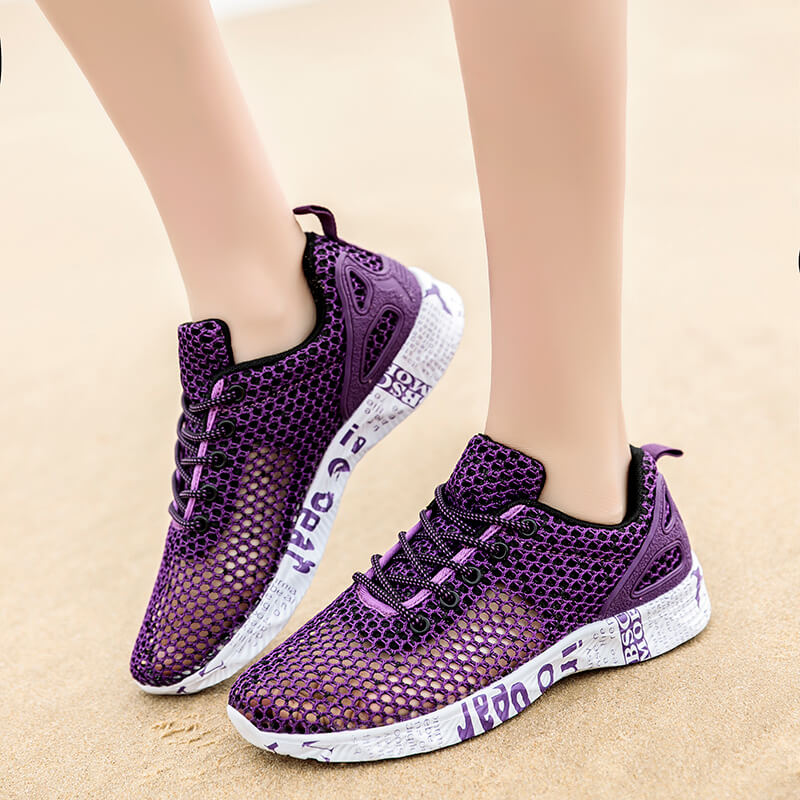 Chaussures d'eau pour femme de couleur Violette / Aquashoes