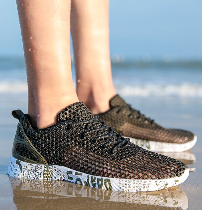 Chaussures d'eau Airflow vert de chez Aquashoes
