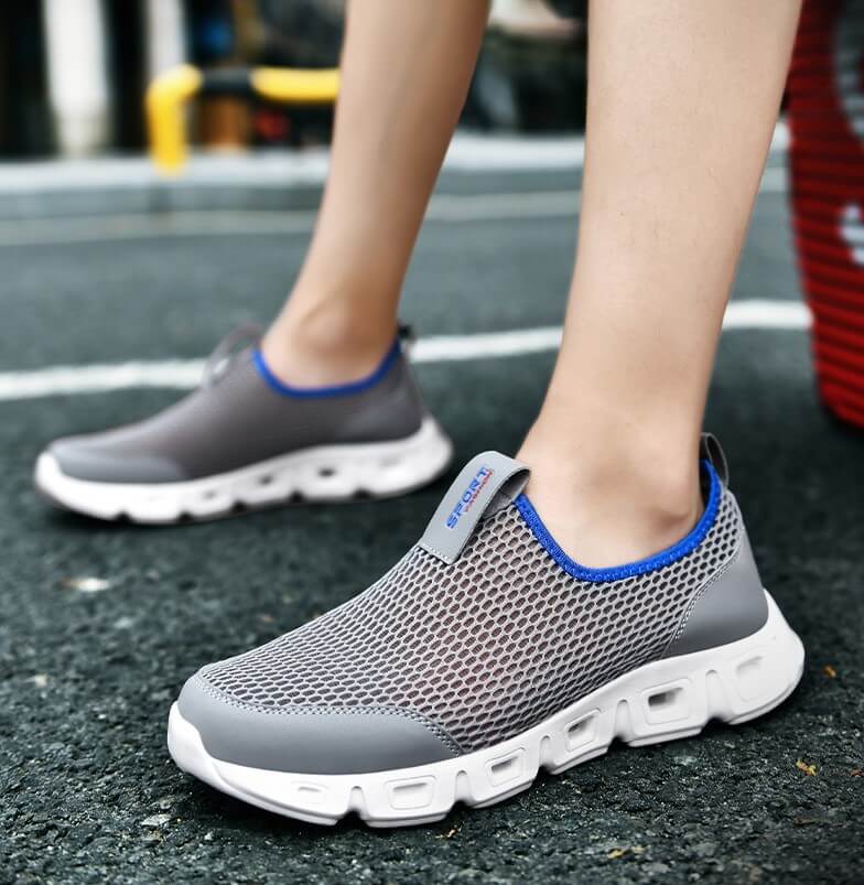 Chaussures d'eau Airflow Gris bleu voor homme Aquashoes