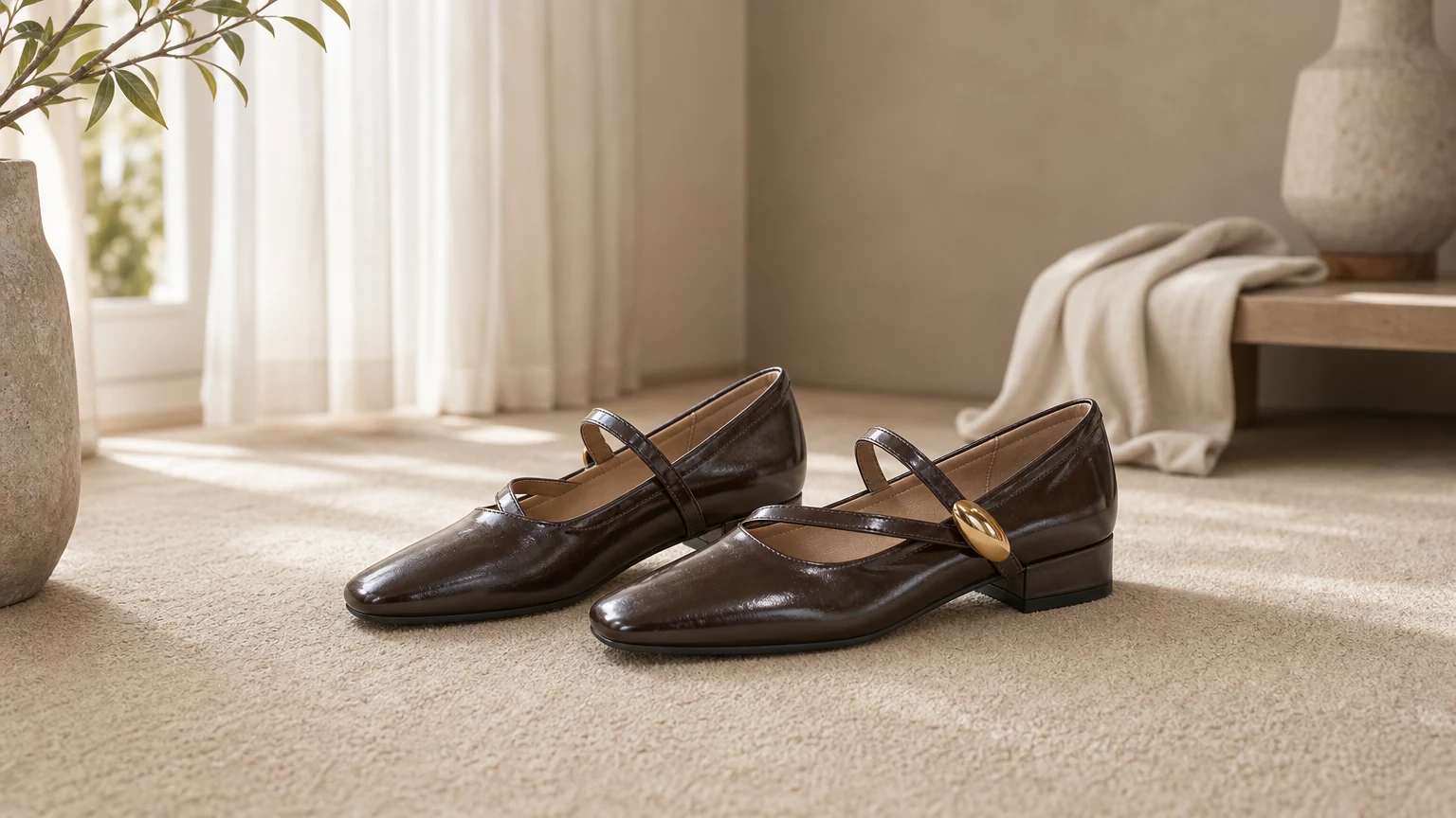 Sapatilhas leves com alça cruzada e estilo estilo de vida