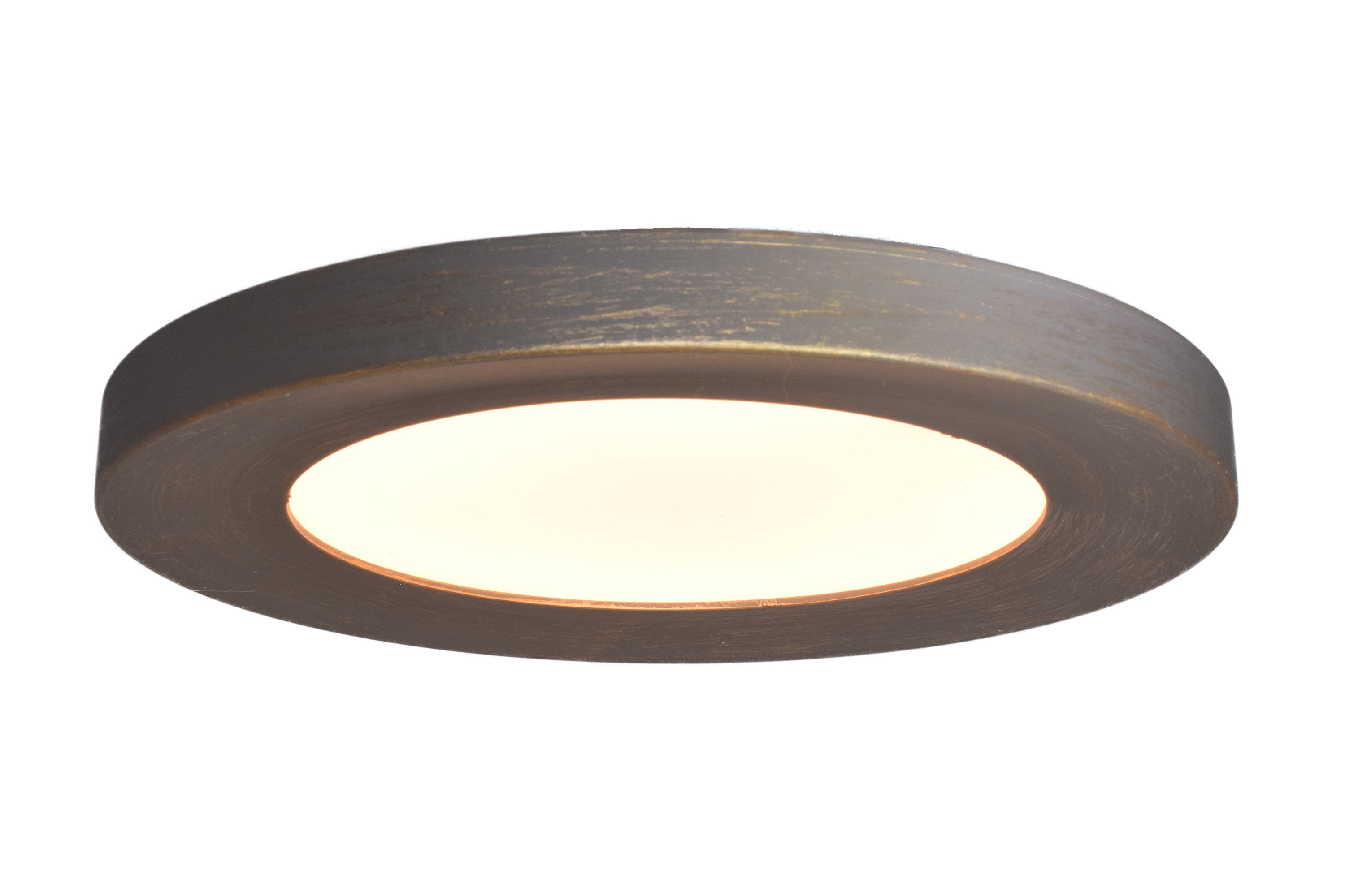 LED 18 Watt Low Profile Ceiling Fan Light Kit model # 610 Antique Bronze
