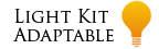Outdoor Light Kit Adaptable Ceiling Fan