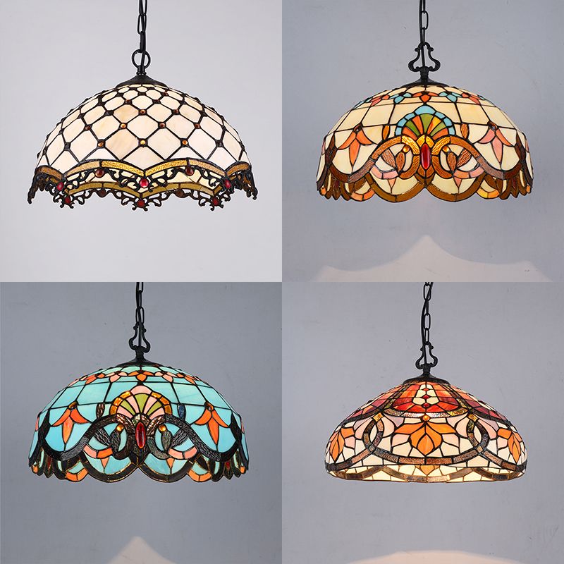 Hemisphere Tiffany Pendant Light