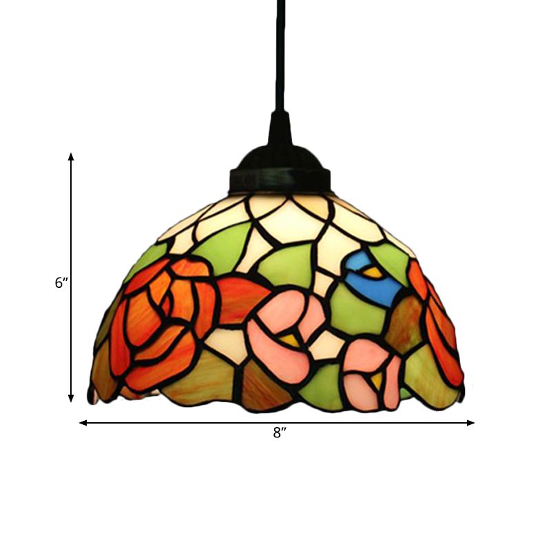Victorian Floral Ceiling Pendant
