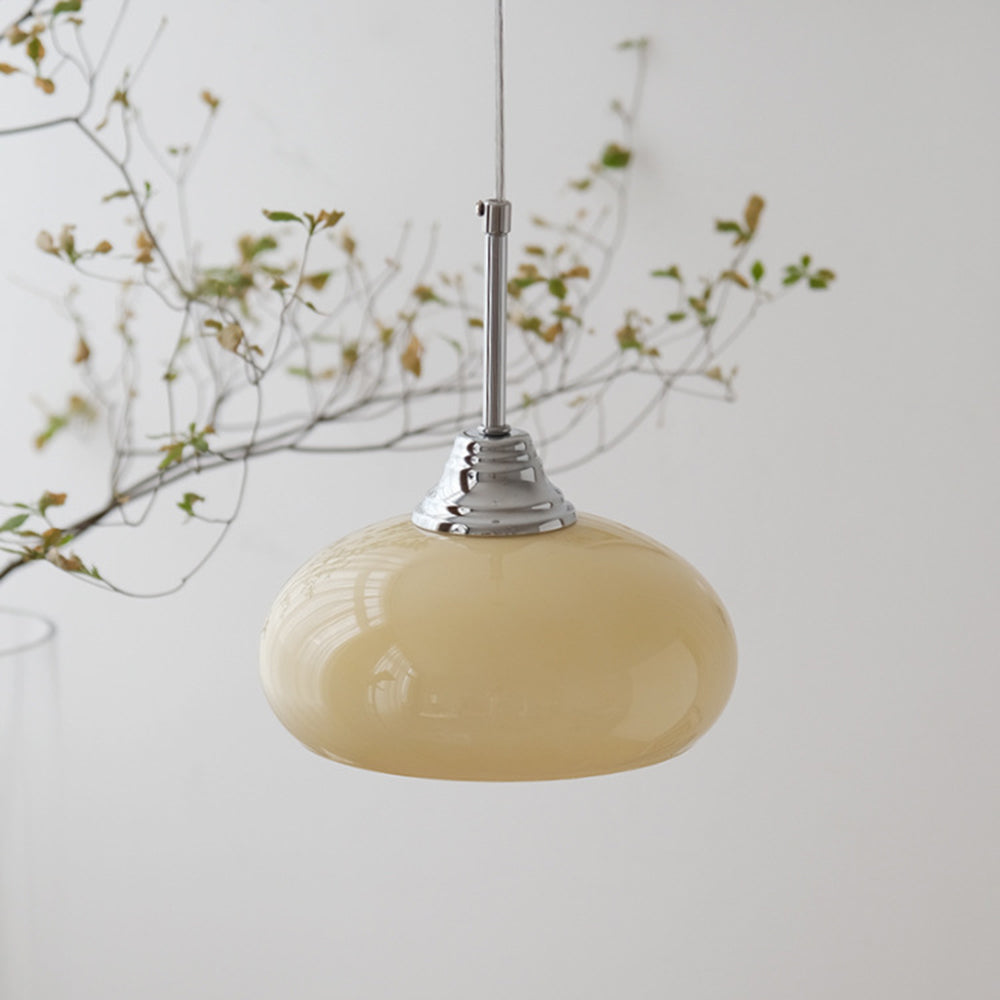 Bauhaus Coffee Glass Pendant Lamp