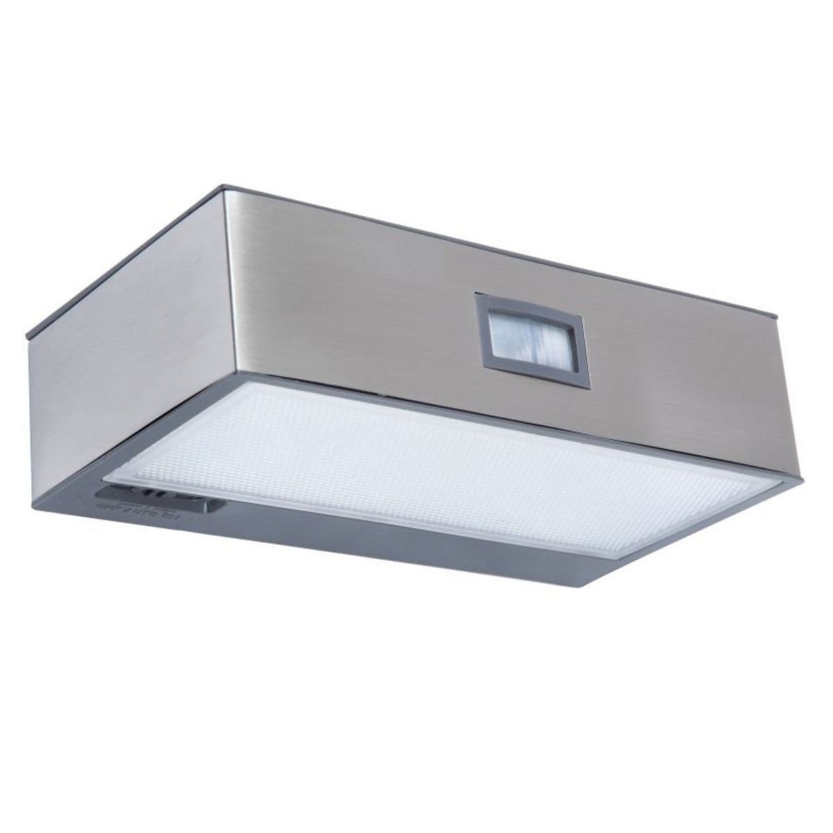 KIRBY Stainless Steel LED Solar Outdoor Wall Light With Motion Sensor