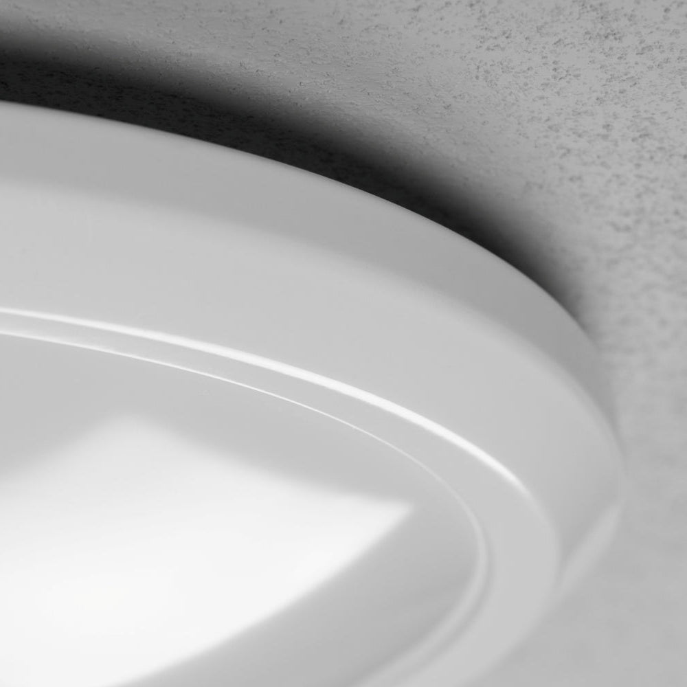 RIZZO White Round Ceiling Light With Motion Sensor