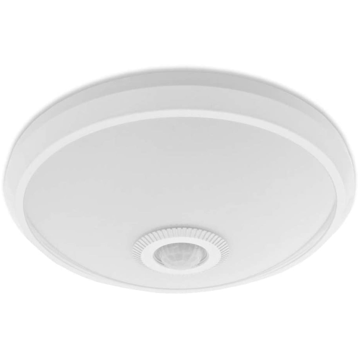 RIZZO White Round Ceiling Light With Motion Sensor