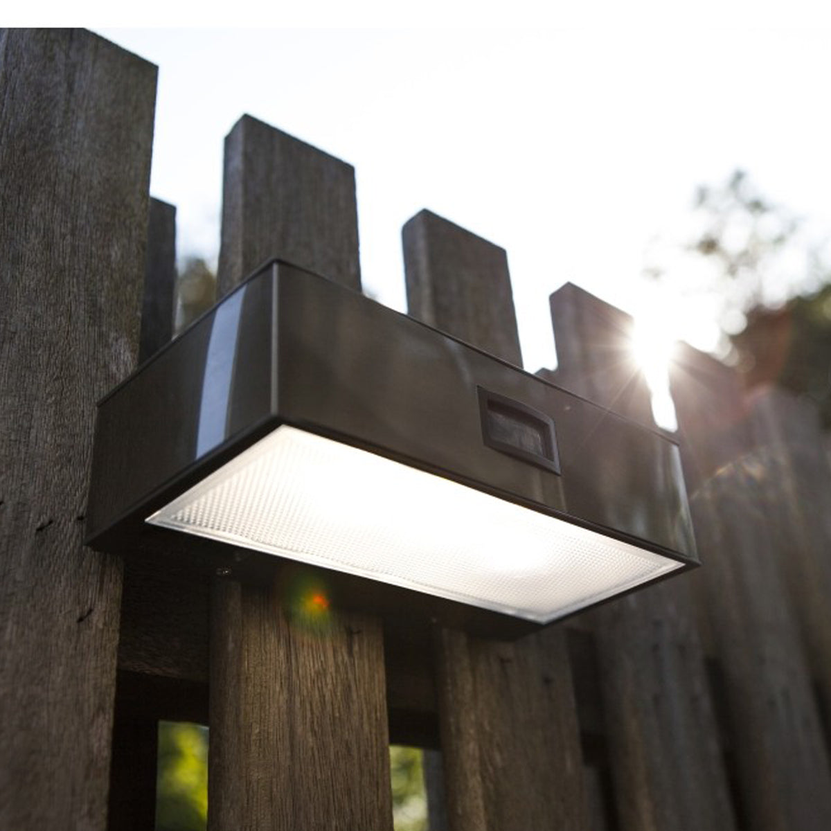 KIRBY Stainless Steel LED Solar Outdoor Wall Light With Motion Sensor